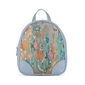Blue O Mini Backpacks Rainy day