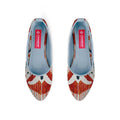 Blue Round Toe Shoe Bali