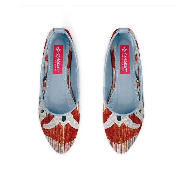 Blue Round Toe Shoe Bali - CANVAEGYPT