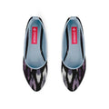Blue Round Toe Shoe Blips