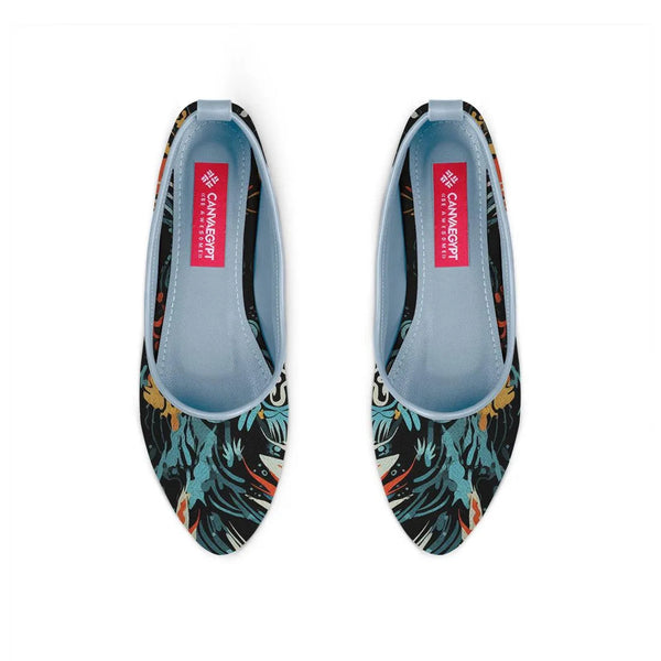 Blue Round Toe Shoe Chromatic - CANVAEGYPT