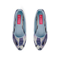 Blue Round Toe Shoe Cloudy