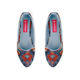 Blue Round Toe Shoe Crush - CANVAEGYPT