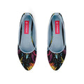 Blue Round Toe Shoe Dazzling