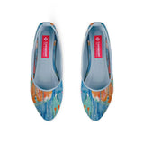 Blue Round Toe Shoe Electric blue - CANVAEGYPT