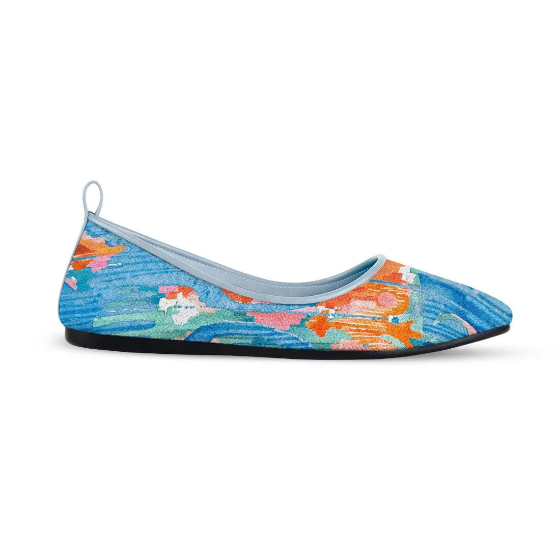 Blue Round Toe Shoe Electric blue - CANVAEGYPT