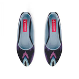 Blue Round Toe Shoe Faded - CANVAEGYPT