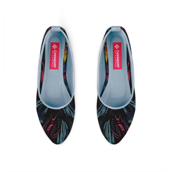 Blue Round Toe Shoe Growing - CANVAEGYPT