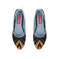 Blue Round Toe Shoe Infernal
