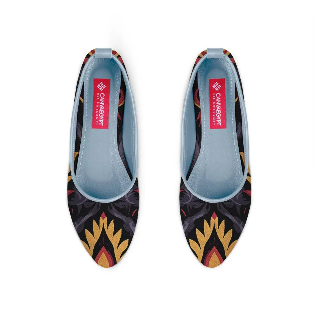 Blue Round Toe Shoe Infernal - CANVAEGYPT
