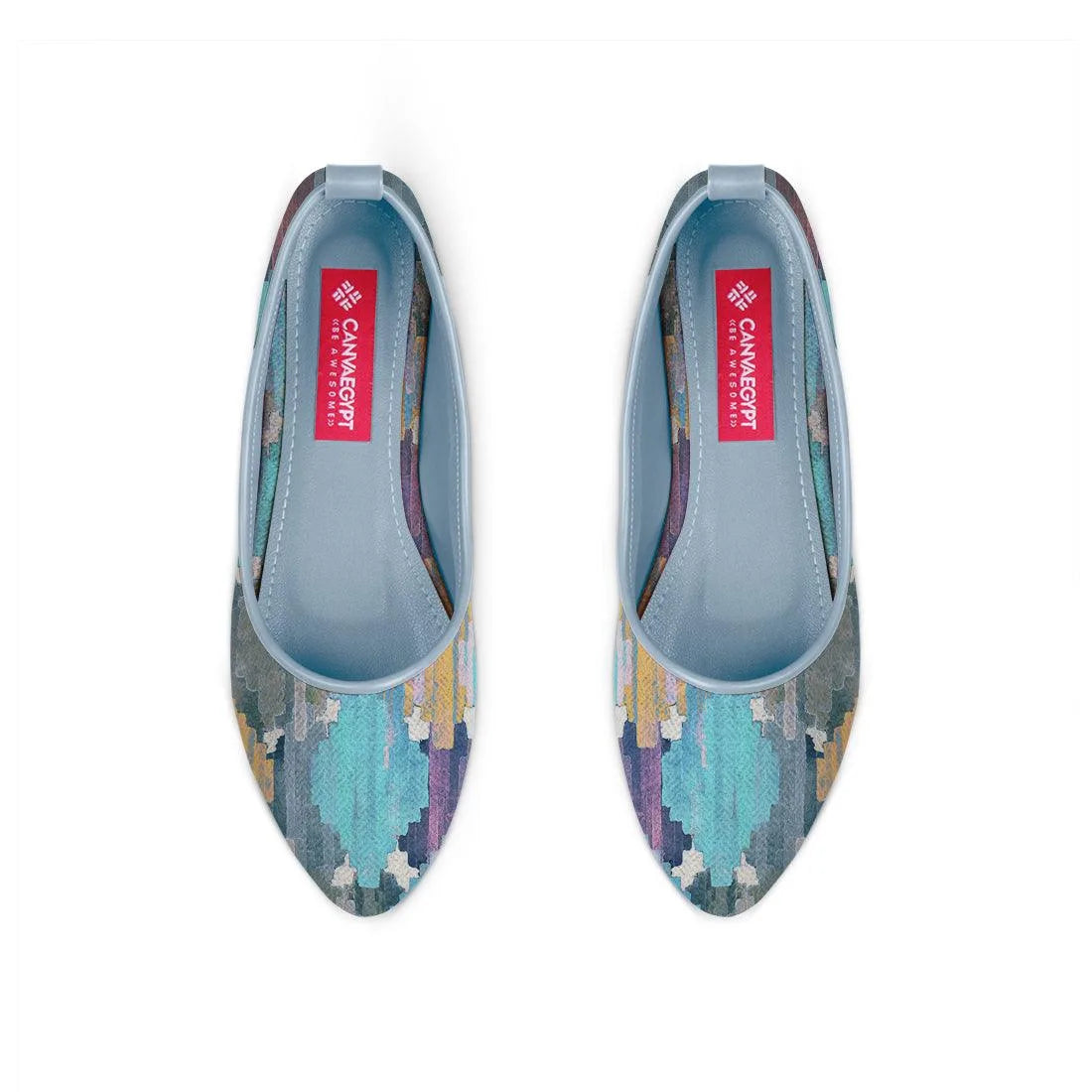 Blue Round Toe Shoe Iris - CANVAEGYPT