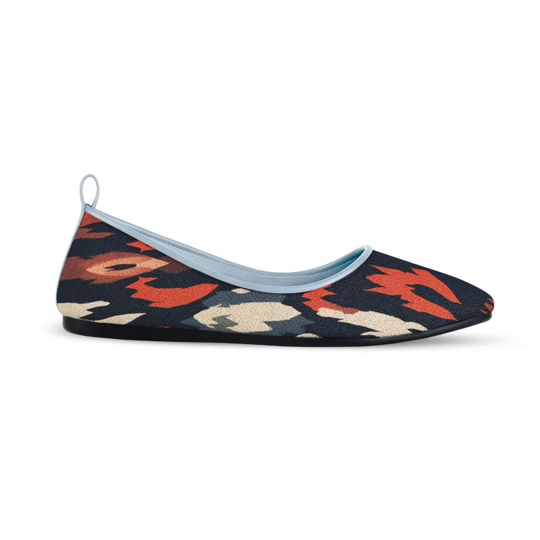 Blue Round Toe Shoe Kindle - CANVAEGYPT