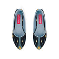 Blue Round Toe Shoe Light