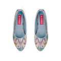 Blue Round Toe Shoe Lollypop