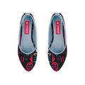 Blue Round Toe Shoe Muddled