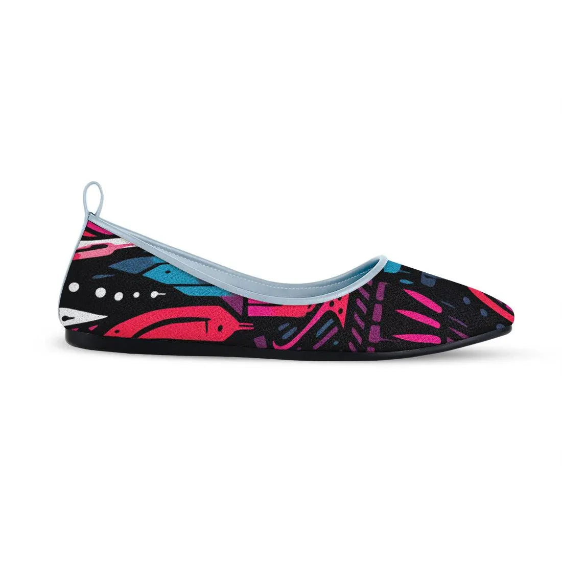 Blue Round Toe Shoe Muddled - CANVAEGYPT