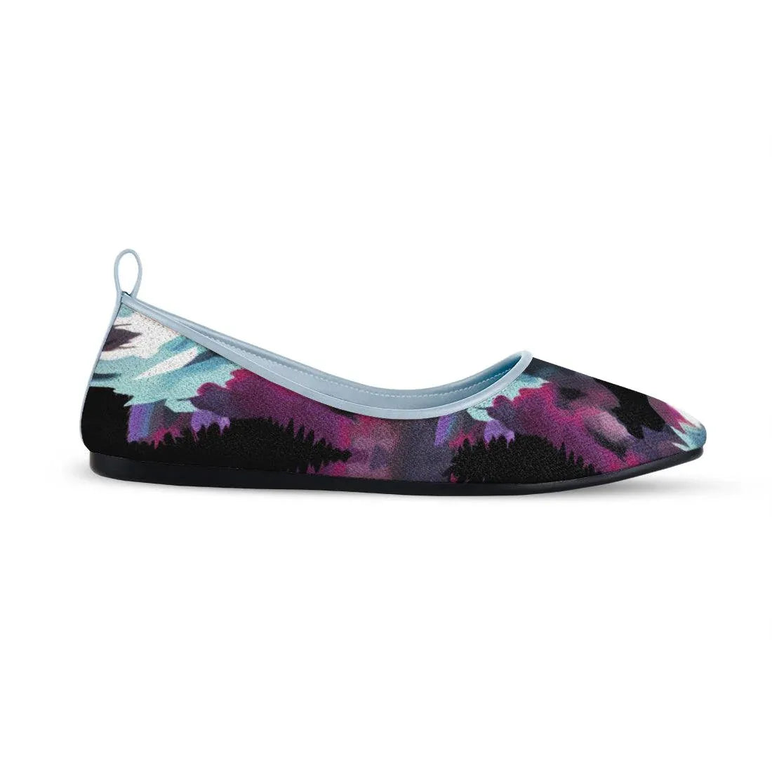 Blue Round Toe Shoe Orbs - CANVAEGYPT