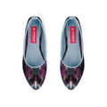 Blue Round Toe Shoe Orbs