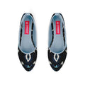 Blue Round Toe Shoe Plush