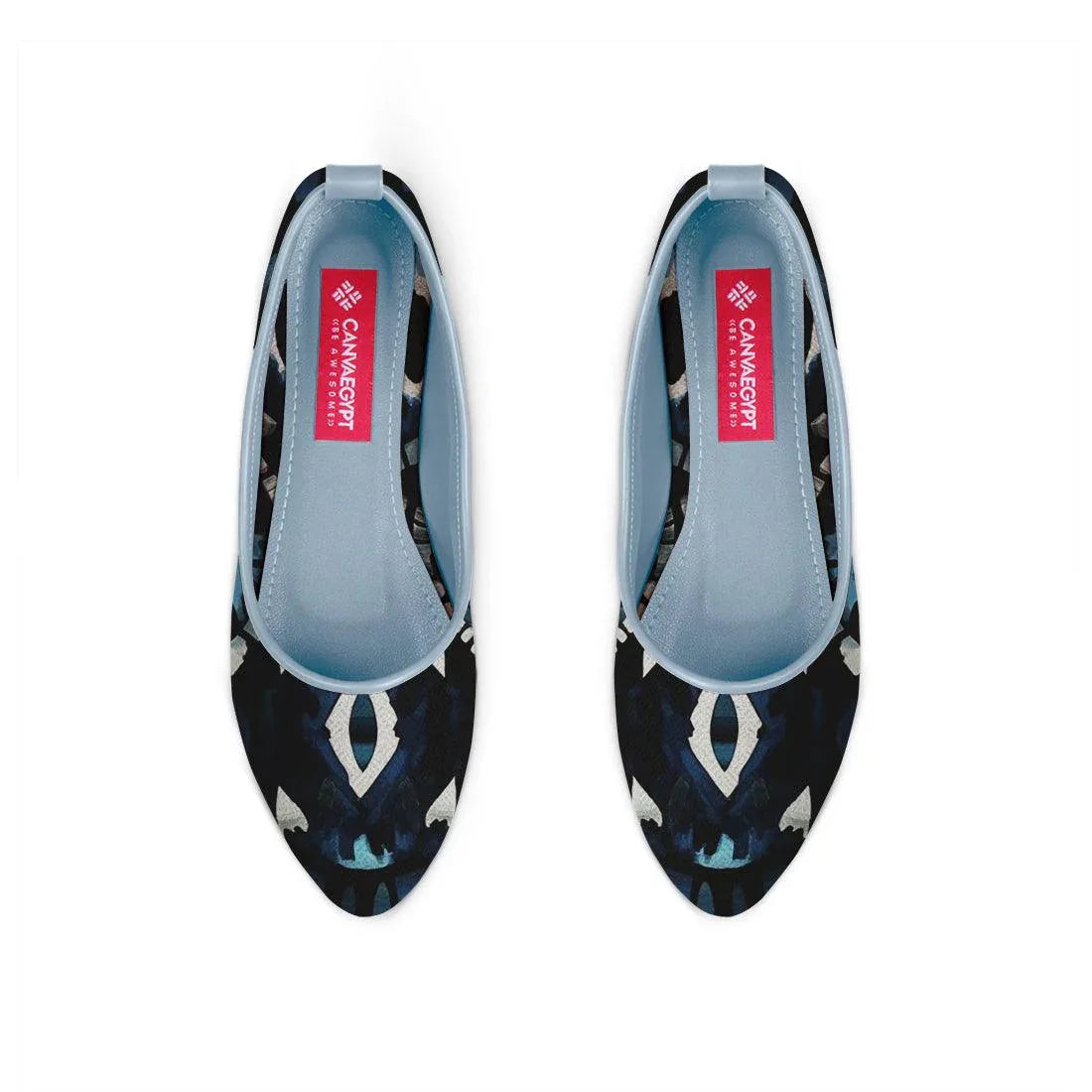 Blue Round Toe Shoe Plush - CANVAEGYPT