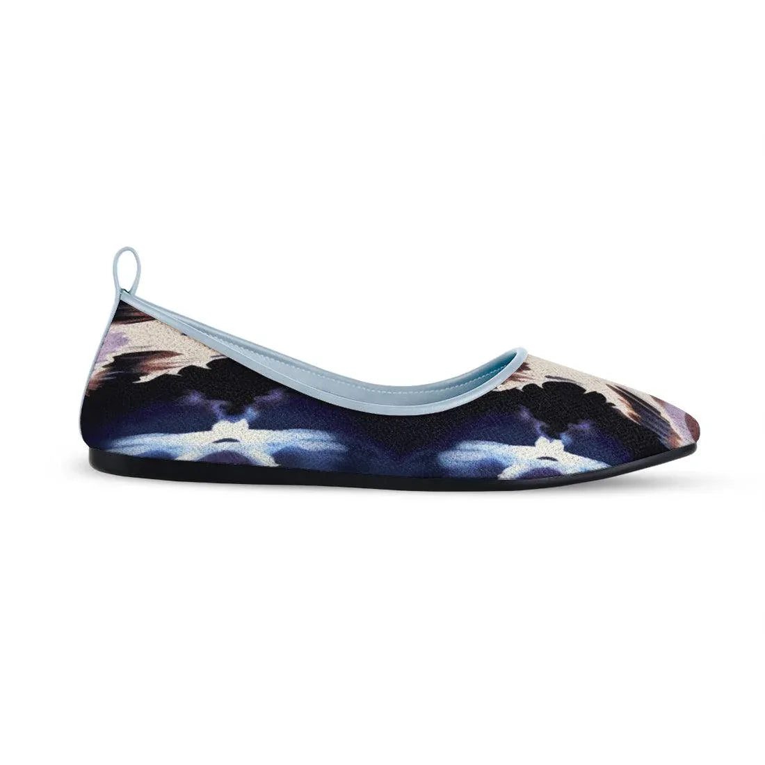 Blue Round Toe Shoe Puzzling - CANVAEGYPT