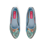 Blue Round Toe Shoe Rainy day - CANVAEGYPT