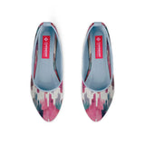 Blue Round Toe Shoe Rose quarts - CANVAEGYPT
