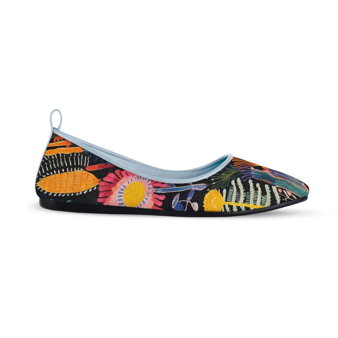 Blue Round Toe Shoe Sea Life - CANVAEGYPT