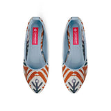 Blue Round Toe Shoe Sri lanka - CANVAEGYPT