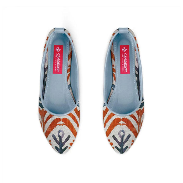 Blue Round Toe Shoe Sri lanka - CANVAEGYPT