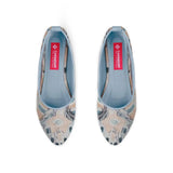 Blue Round Toe Shoe Tranquilla - CANVAEGYPT