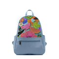 Blue Vivid Backpack Summer Pattern