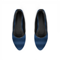 Blue waves Round Toe Shoe