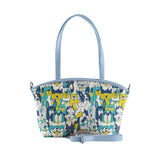 Blue Wide Tote Bag Cuites - CANVAEGYPT