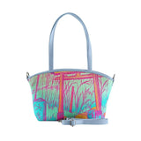 Blue Wide Tote Bag The blue Japanese - CANVAEGYPT