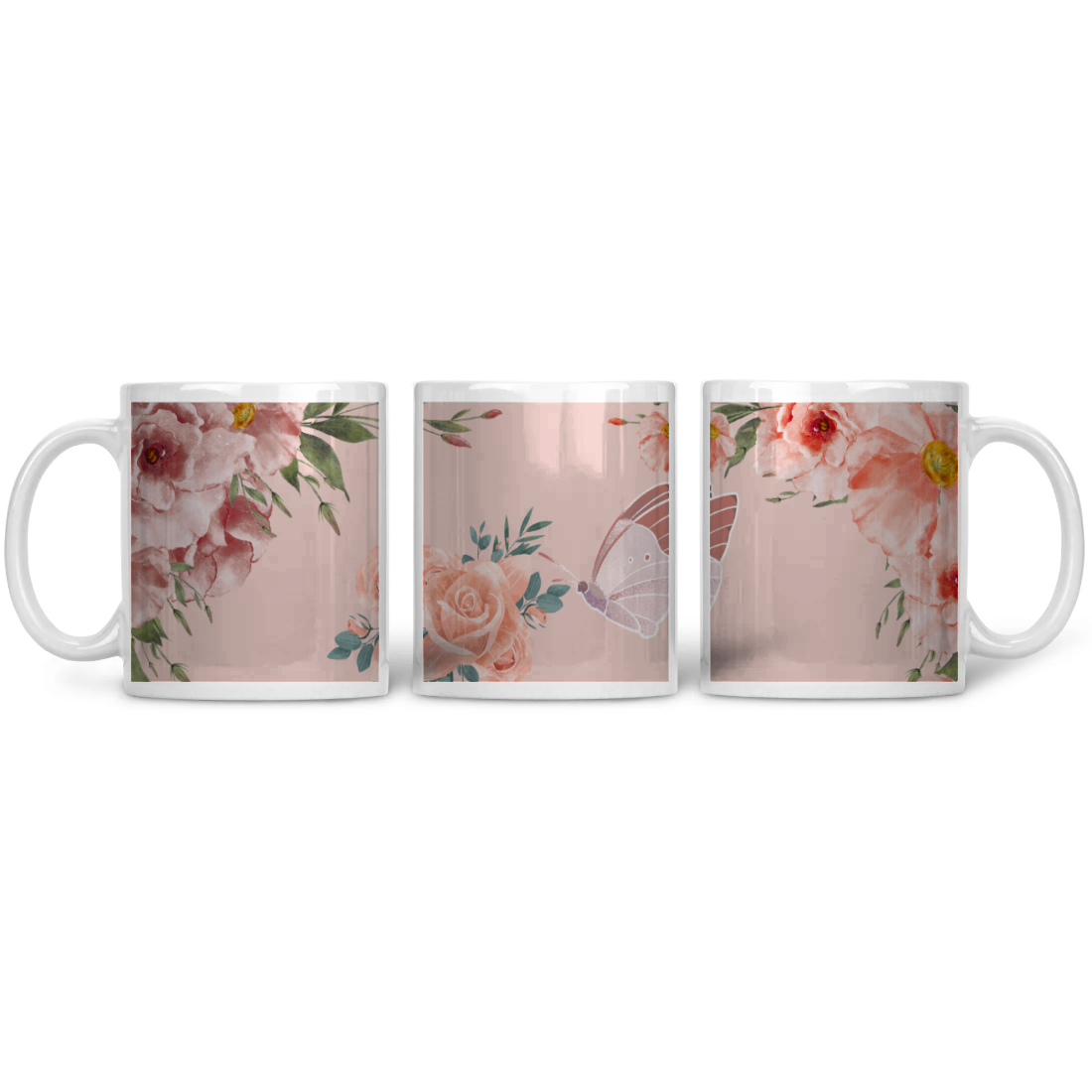 Butterfly design printed on a accessories — ECADRA
