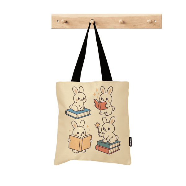 ToteBag Magical Bunnies Books - 1