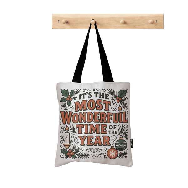 Tote Bag - Its The Most Wonderful Time Of The Year - 1