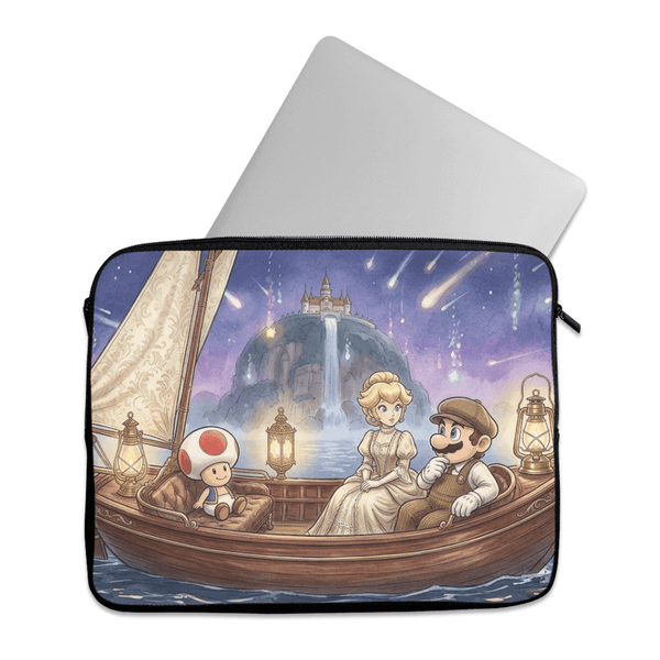 Laptop Sleeve Aesthetic Vintage Super Mario Galaxy - 1