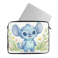 Laptop Sleeve Watercolor Baby Stitch in Spring Garden
