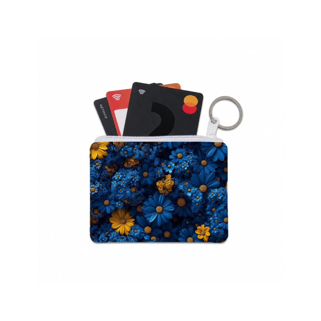 Cobalt Drift design printed on a pouches & cases — ECADRA