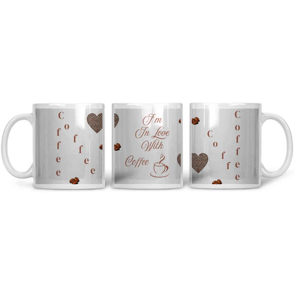 Coffee Printed Mug – مج مطبوع بتصميم فني – ECADRA