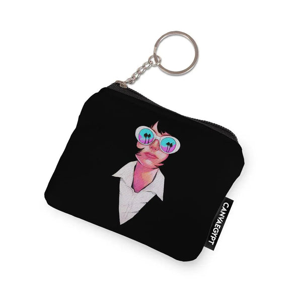Coin Pocket Girl Black - CANVAEGYPT