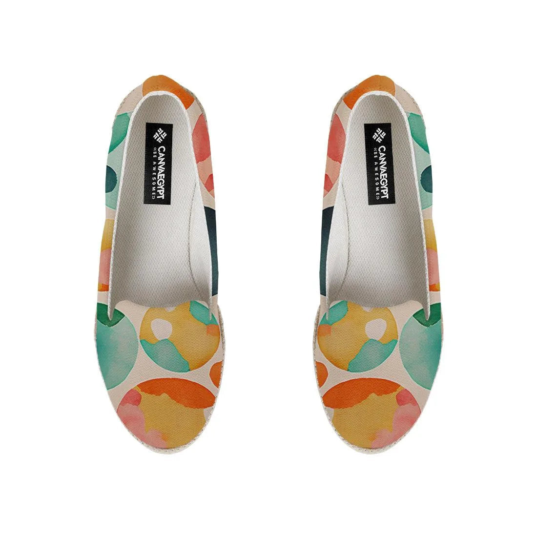 Colorful Circles Nook Espadrille