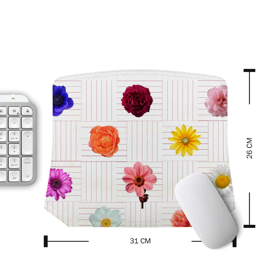 Colorful Roses design printed on a accessories — ECADRA