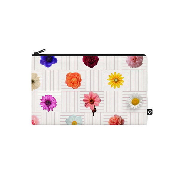 Colorful Roses design printed on a pouches & cases — ECADRA
