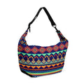 Crescent bag African Pattern