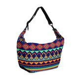 Crescent bag African Pattern - CANVAEGYPT