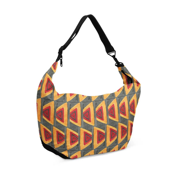 Crescent bag African Pattern Havana - CANVAEGYPT
