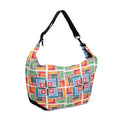 Crescent bag African Pattern Multicolor